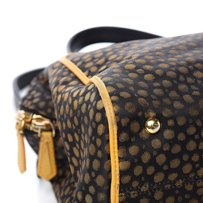 Fendi Jacquard Chameleon Tote Black 8 of 12
