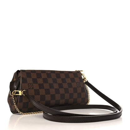 Louis Vuitton Damier Ebene Eva Clutch 3 of 11