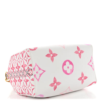 Louis Vuitton Monogram Giant By The Pool 2.0 Speedy Bandouliere 25 Rose 4 of 9