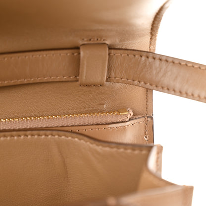 Celine Box Calfskin Medium Classic Box Flap Bag Light Camel 12 of 14