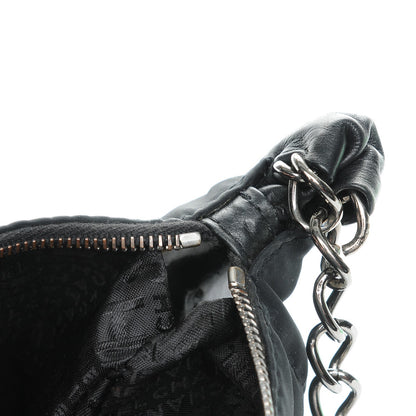 Chanel Nylon Quilted Pochette Black 8 of 8