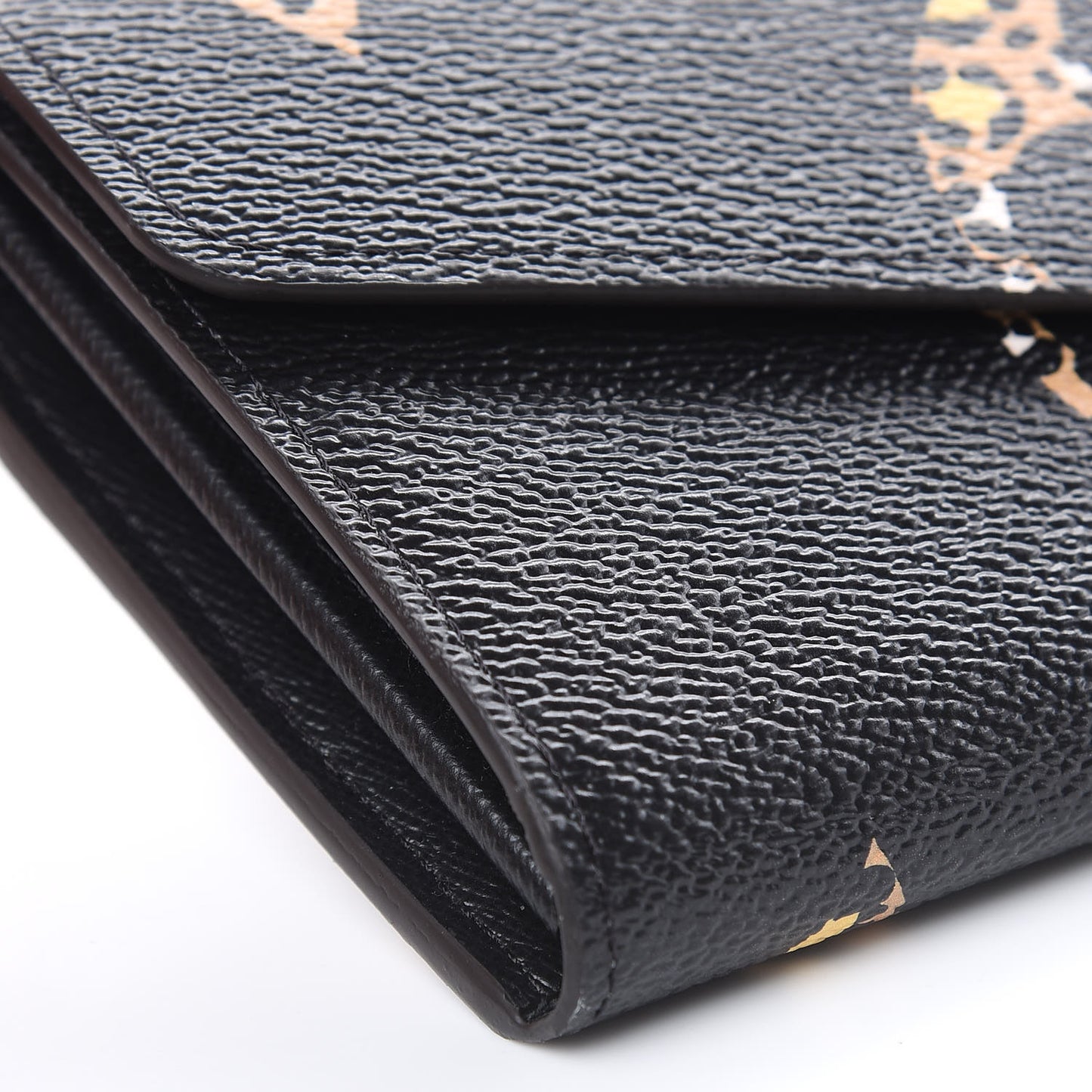 Monogram Giant Jungle Sarah Wallet Black