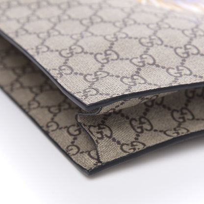 Gucci GG Supreme Monogram L'Aveugle Par Amour Print Vertical Tote Black 9 of 11