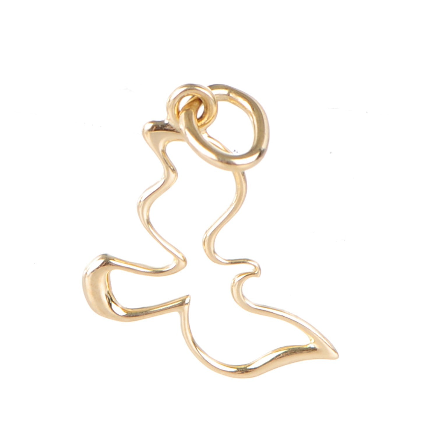 Tiffany 18K Yellow Gold Paloma Picasso Dove Charm 1 of 3