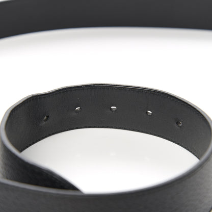 Gucci Textured Calfskin Double G 40mm Belt 115 46 Black 6 of 6