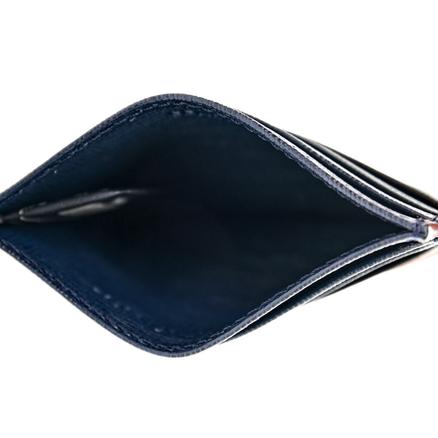 Fendi Vitello Elite Monster Eyes Inlay Card Holder Asfalto Papavero Black 5 of 8