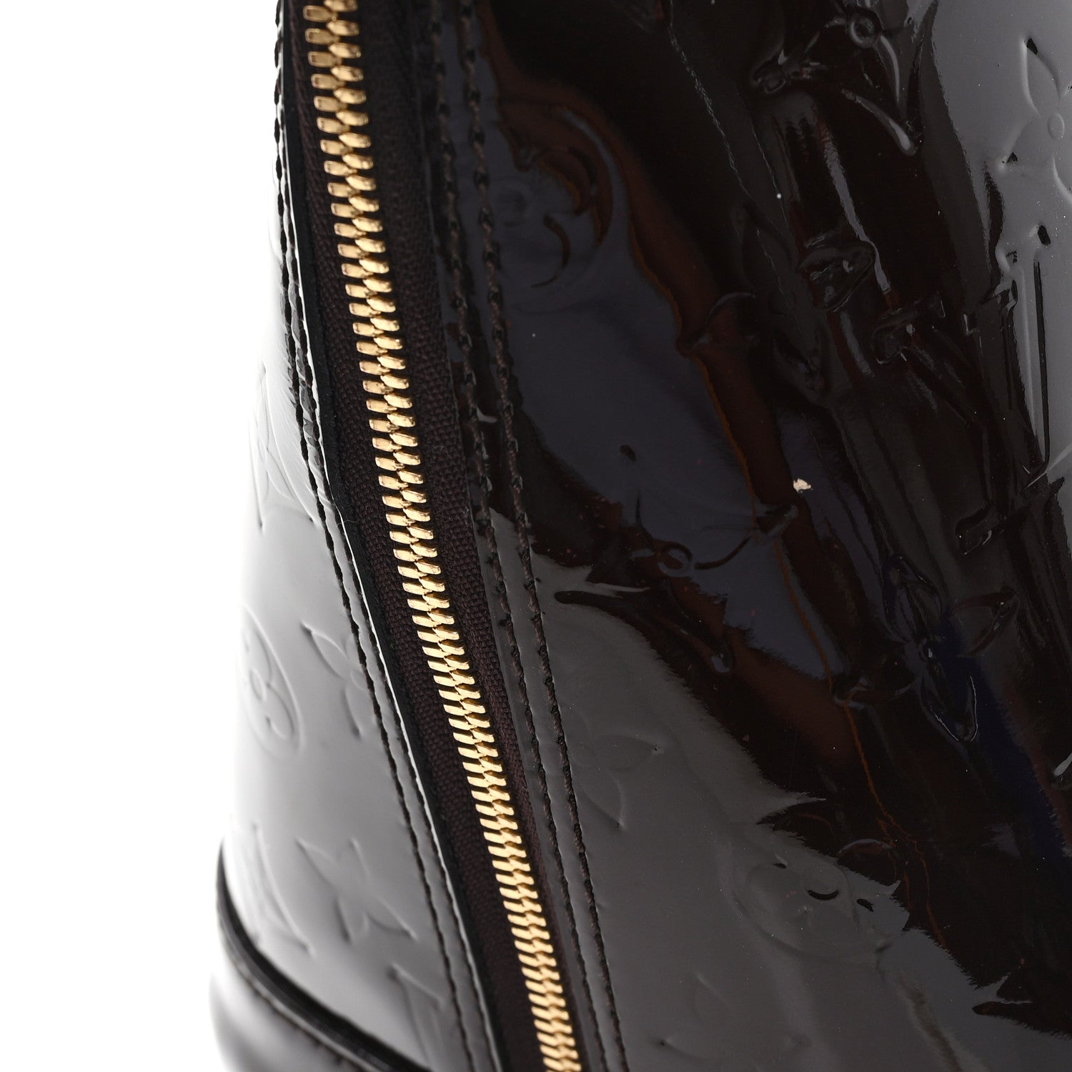 Louis Vuitton Vernis Alma GM Amarante 11 of 11