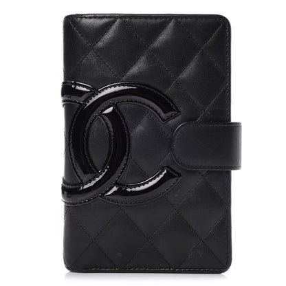 Chanel Calfskin Cambon Zipped Pocket Wallet Black 1 of 10