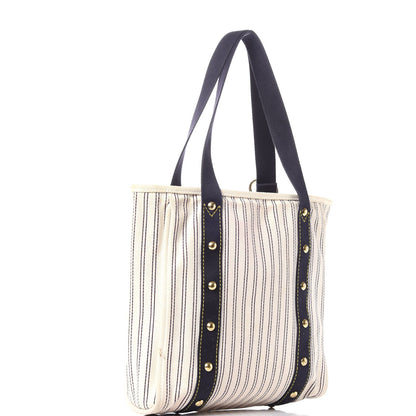Louis Vuitton Toile Antigua Cabas MM White 3 of 12
