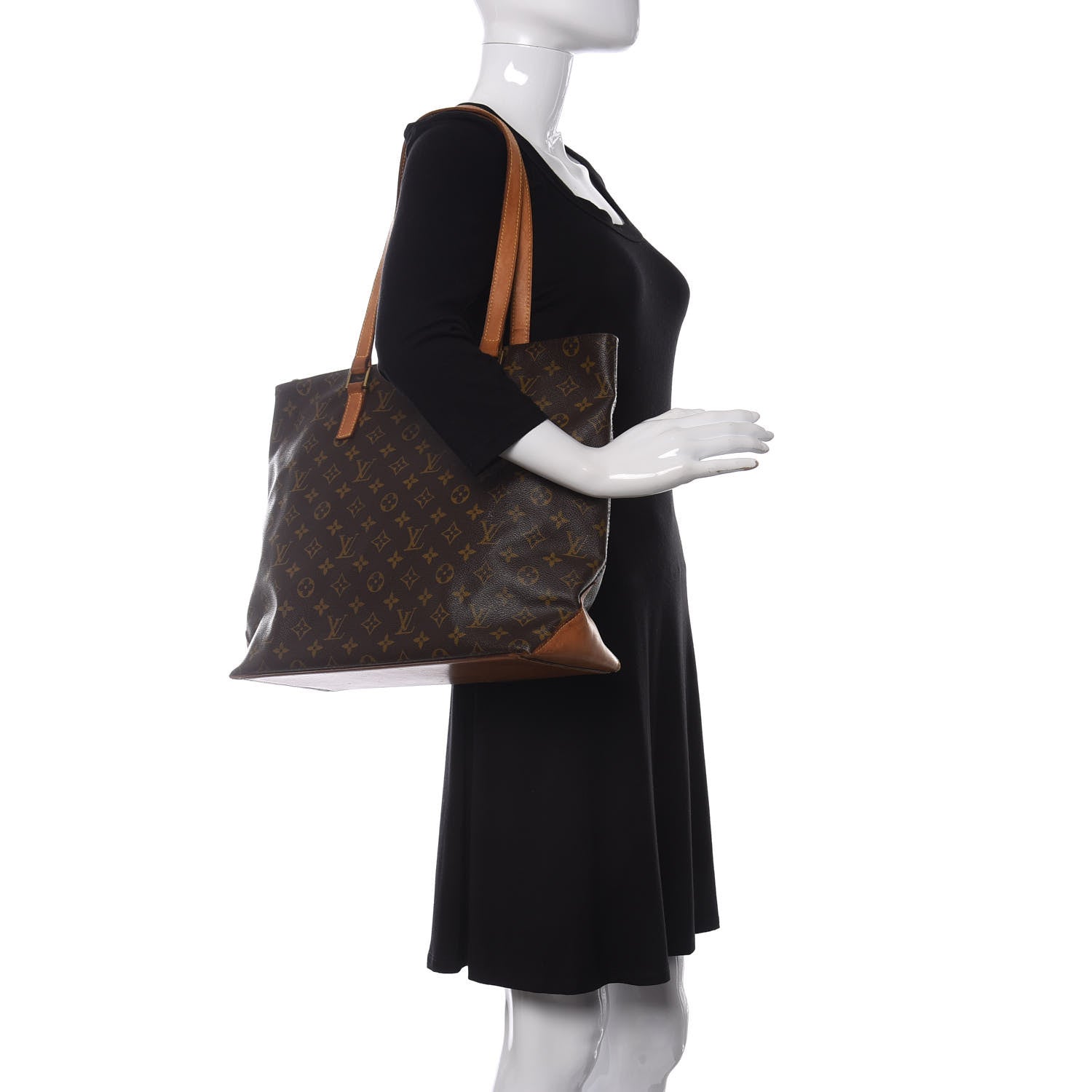 Louis Vuitton Monogram Cabas Mezzo 3 of 10