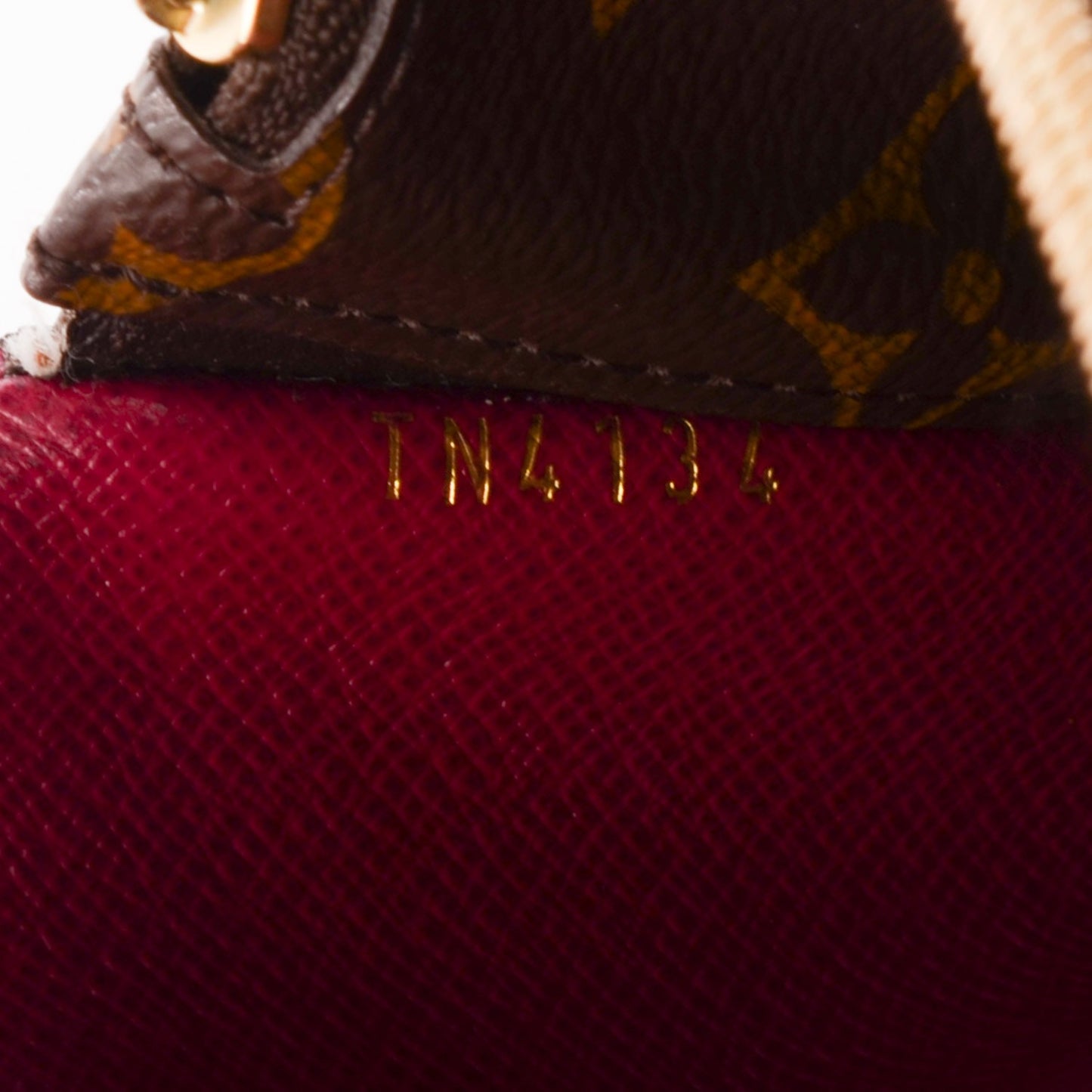 Monogram Josephine Wallet Fuchsia