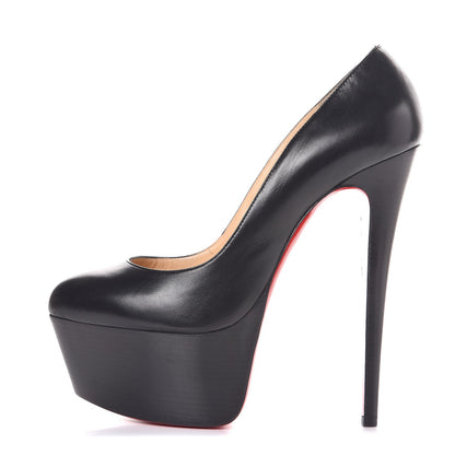 Christian Louboutin Kid Victoria 160 Pumps 40 Black 1 of 8