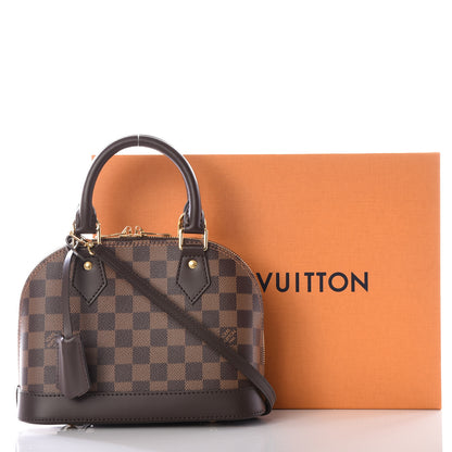 Louis Vuitton Damier Ebene Alma BB 10 of 10