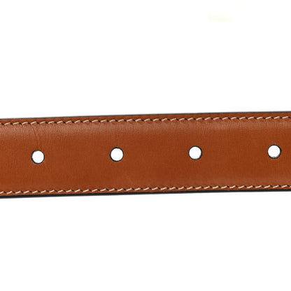 Celine Natural Calfskin Medium 25mm Triomphe Belt 90 36 Tan 5 of 7