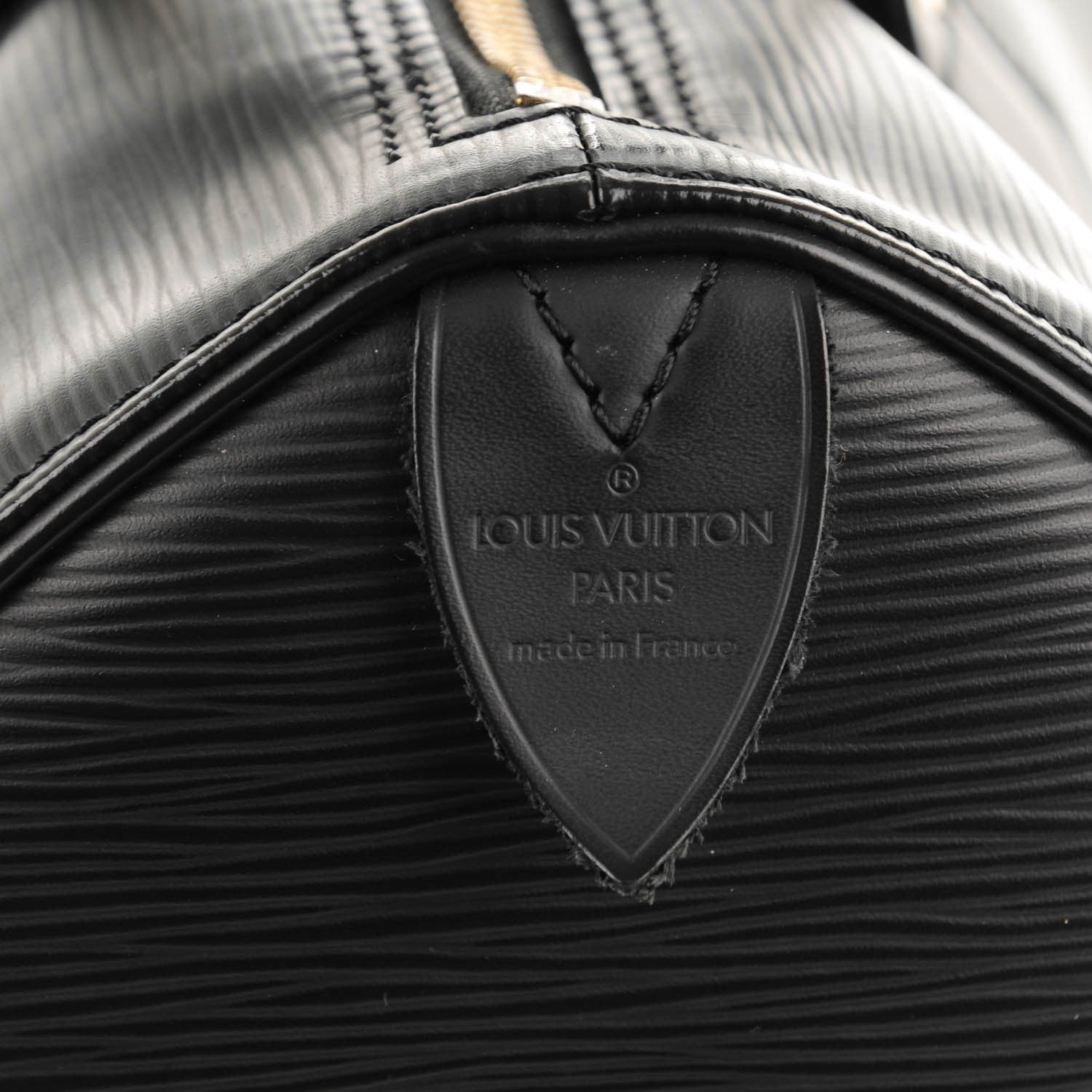 Louis Vuitton Epi Speedy 25 Black 6 of 7