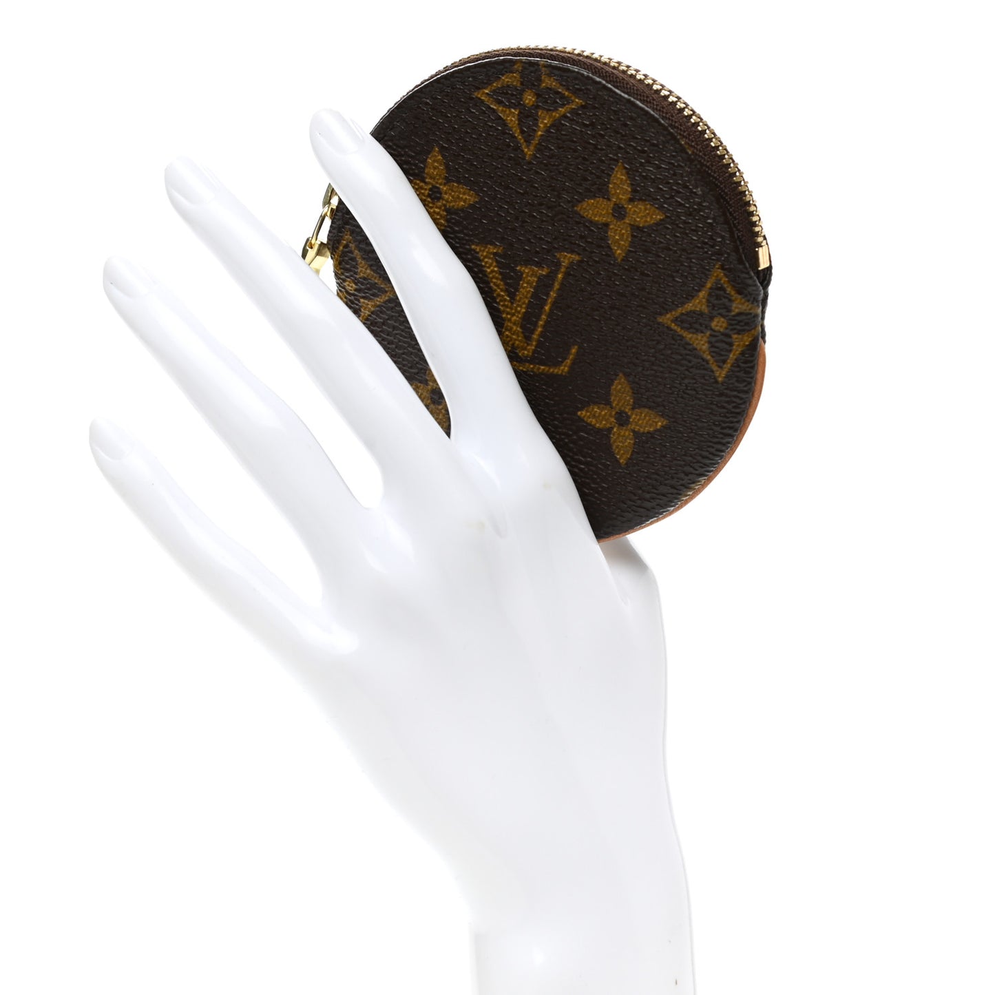 Monogram Round Coin Purse