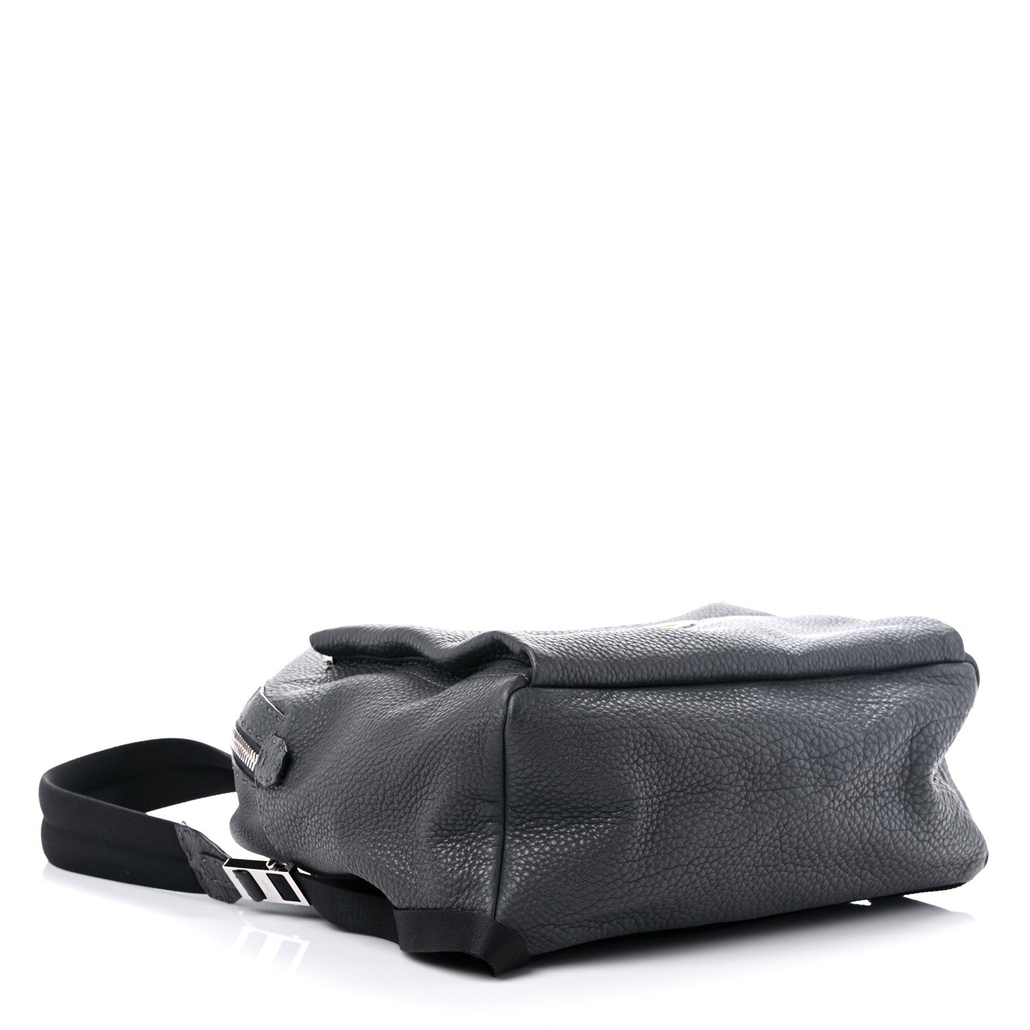 Fendi Calfskin Romano Selleria Faces No Words Emoticon Backpack Aslfalto 3 of 13