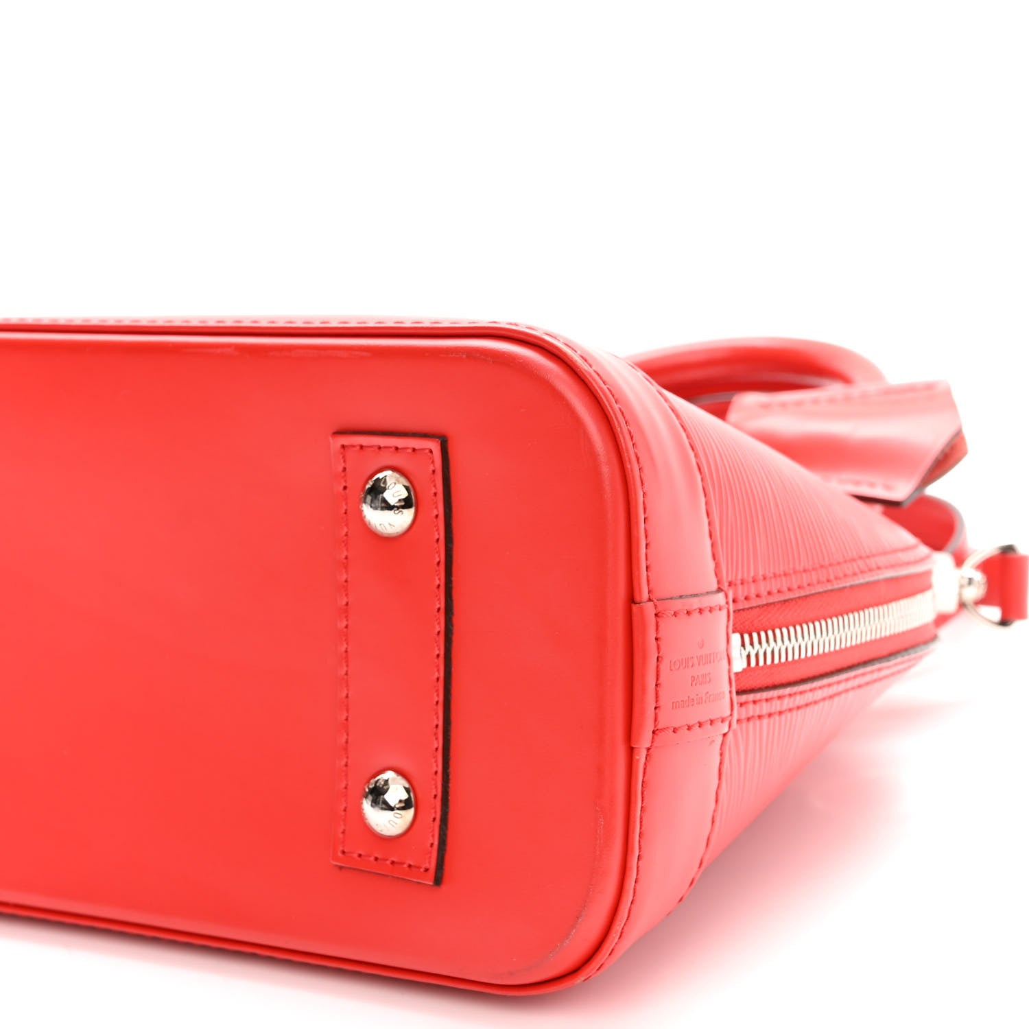 Louis Vuitton Epi Alma BB Carmine 9 of 13