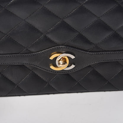 Chanel Lambskin Quilted Mini Flap Black 10 of 14
