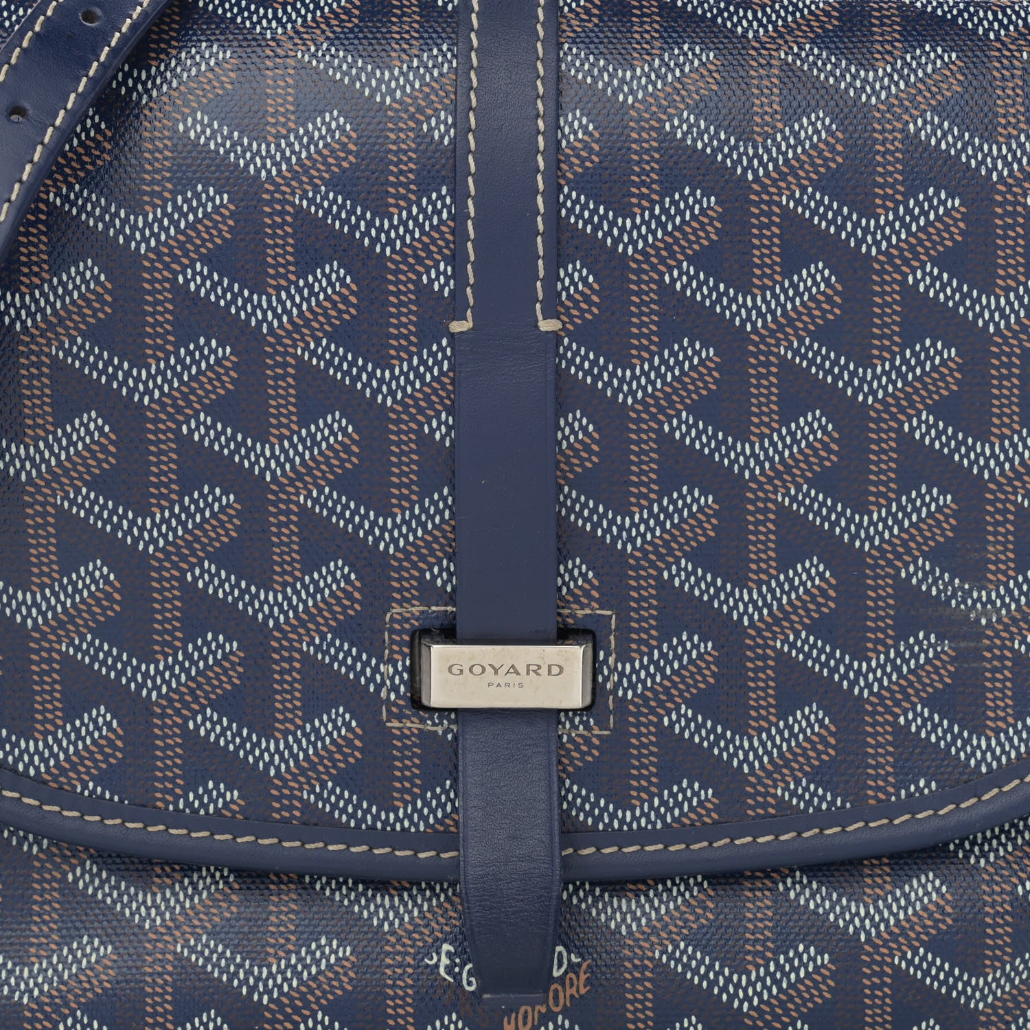 Goyard Goyardine Belvedere II PM Messenger Bag Navy 7 of 11