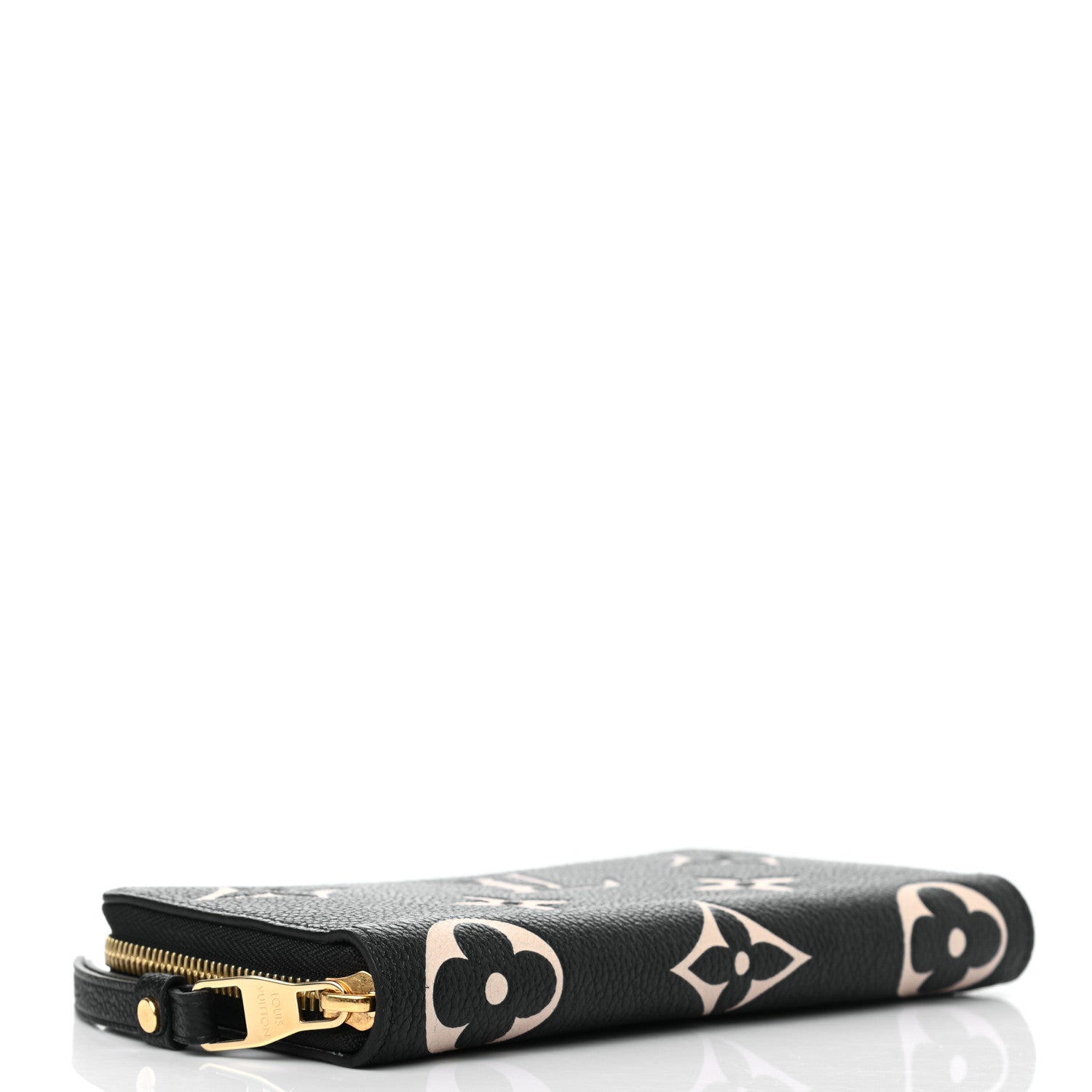 Louis Vuitton Empreinte Monogram Giant Zippy Wallet Black Beige 4 of 6