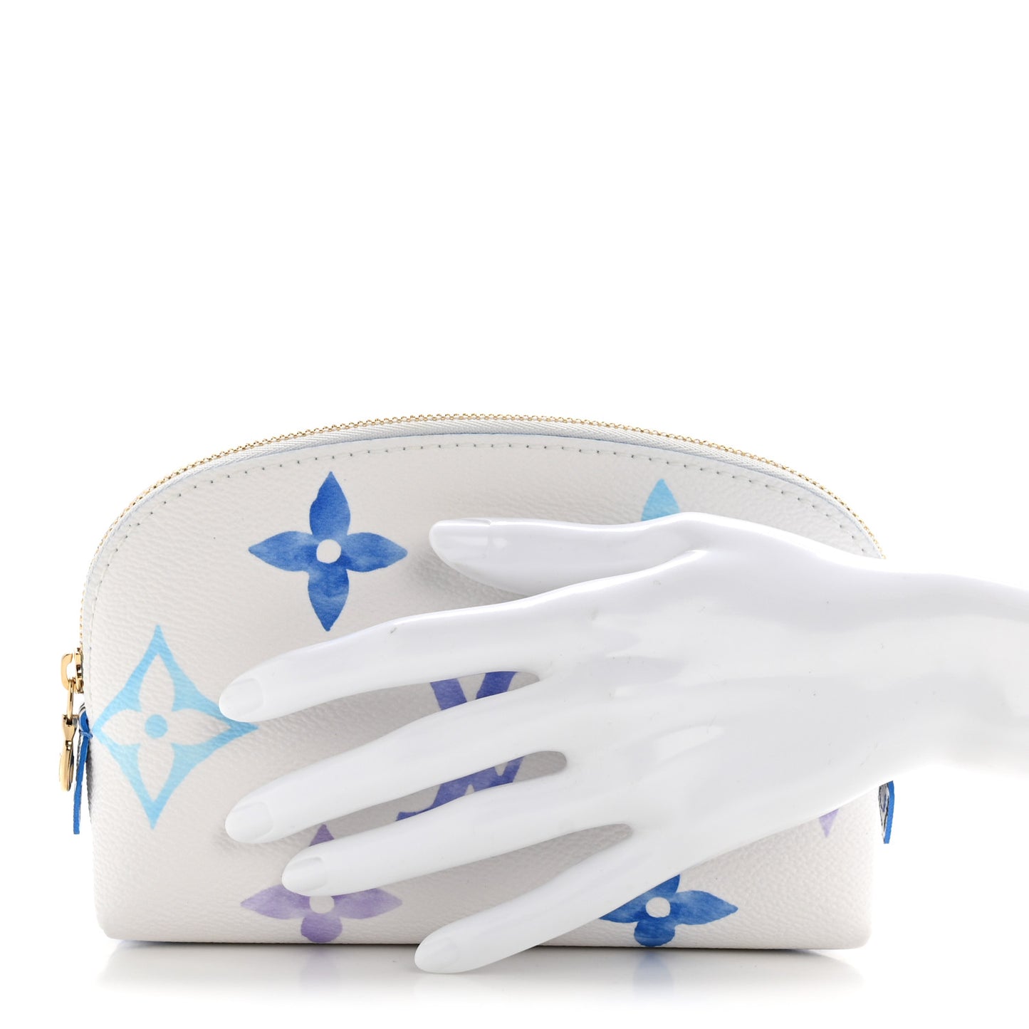 Monogram Giant By The Pool Cosmetic Pouch PM Blue