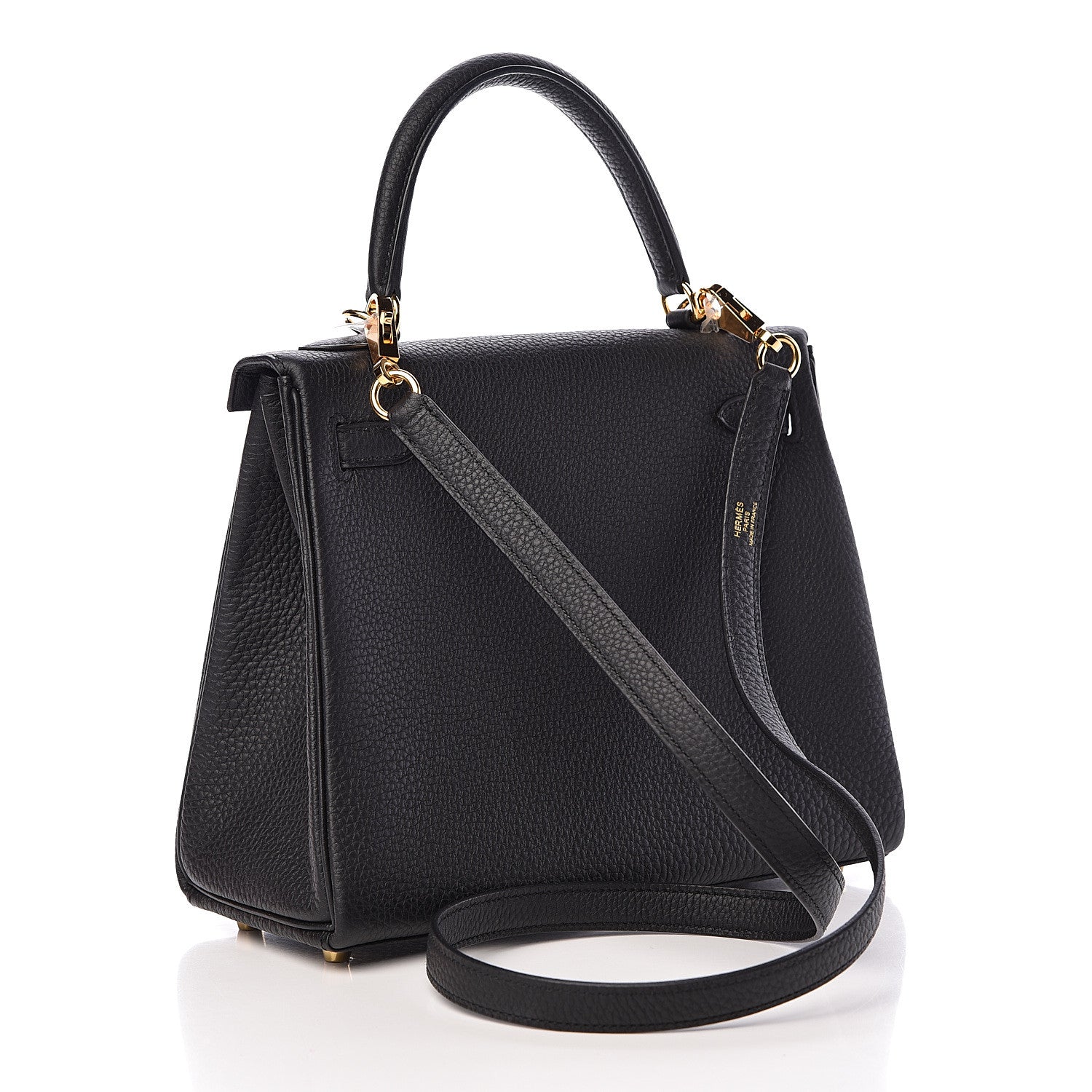 Hermes Togo Kelly Retourne 25 Black 4 of 40