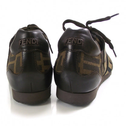 Fendi Jacquard Vitello Zucca Sportive Sneakers 6 Tobacco 3 of 8