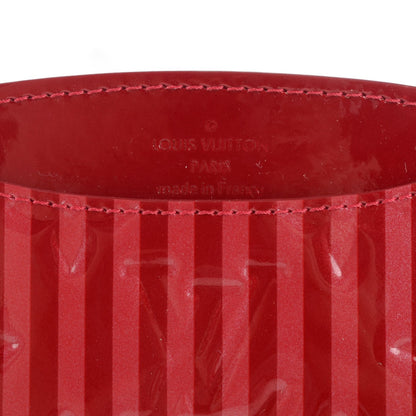 Louis Vuitton Vernis Rayures Mirror Case Pomme D'Amour 4 of 6