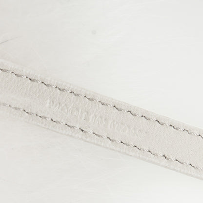 Fendi Fox Fur Shiny Nappa Bi-Color J ABCharm Bag Charm White Blue 4 of 4