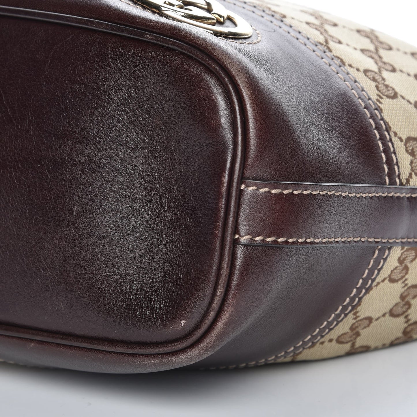 Monogram Medium Britt Hobo Dark Brown