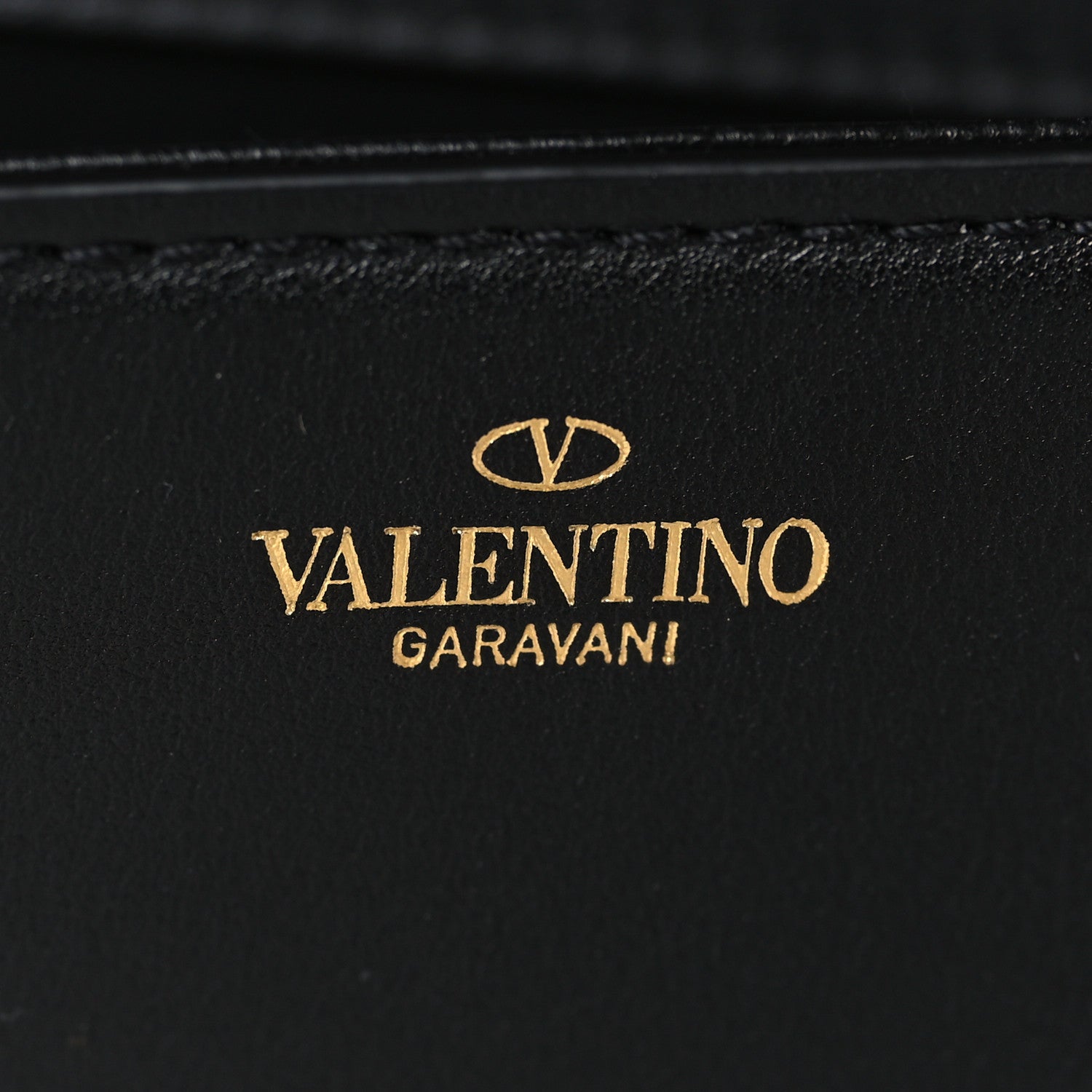 Valentino Garavani Calfskin Vlogo Loco Shoulder Bag Black 6 of 8