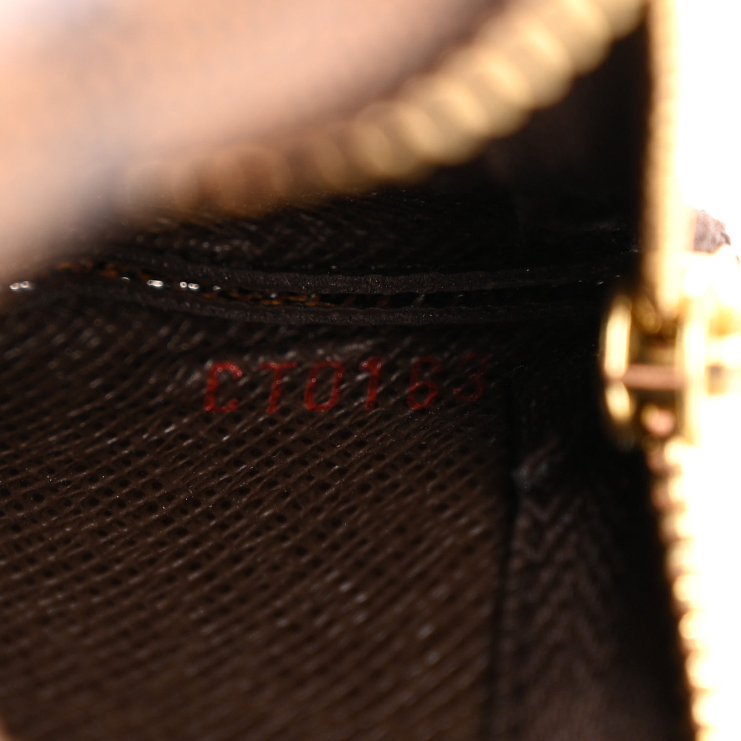 Damier Ebene Key Pouch