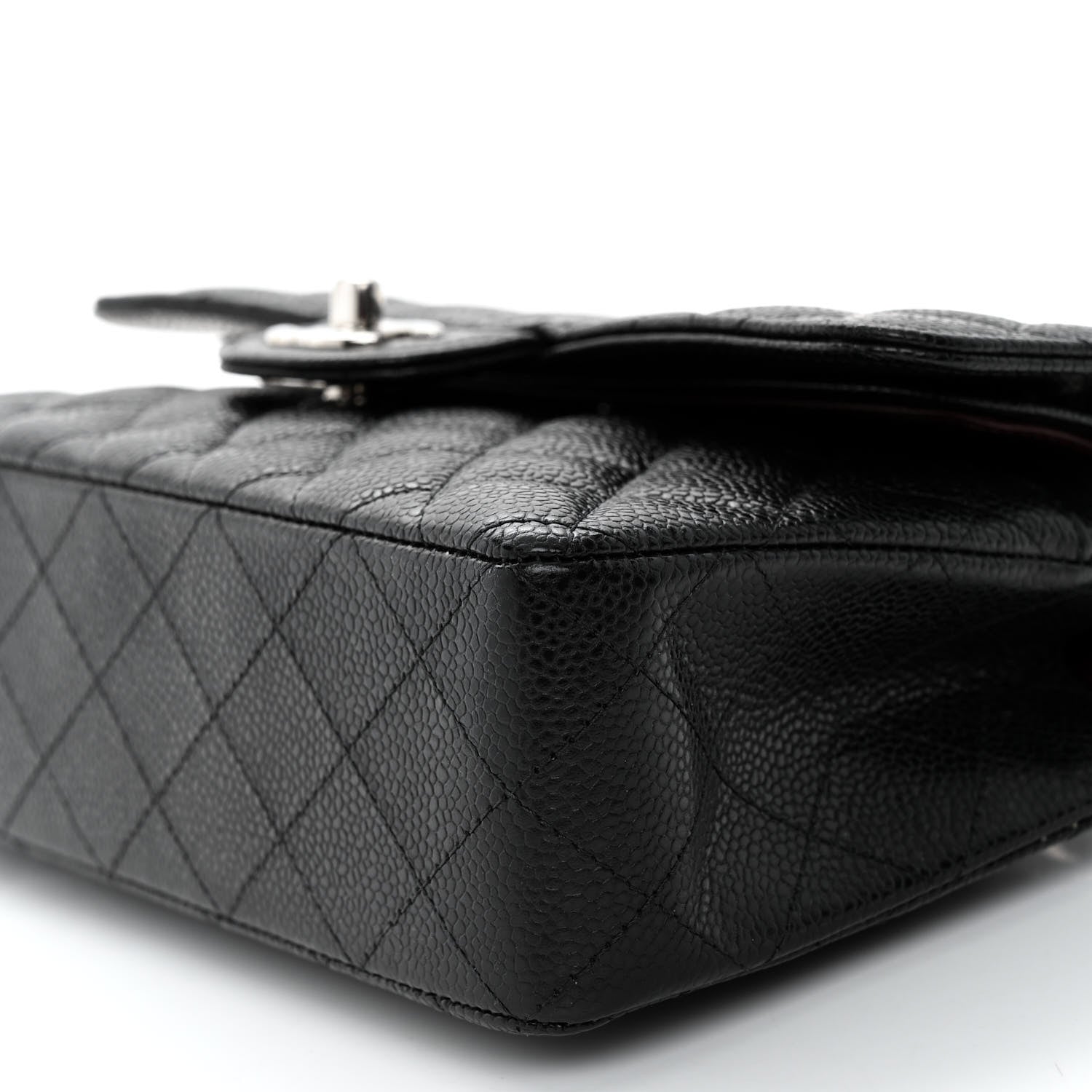 Chanel Caviar Quilted Small Double Flap Black 10 of 10