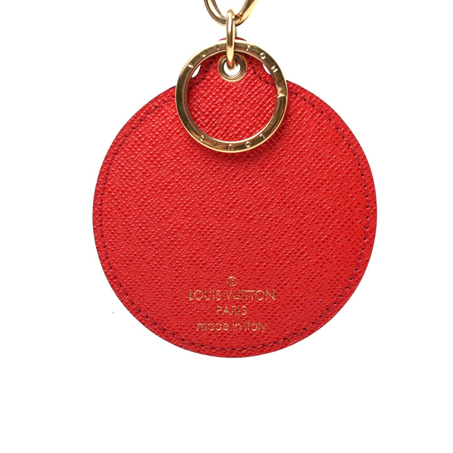 Monogram Illustre Multi V Bag Charm Key Ring