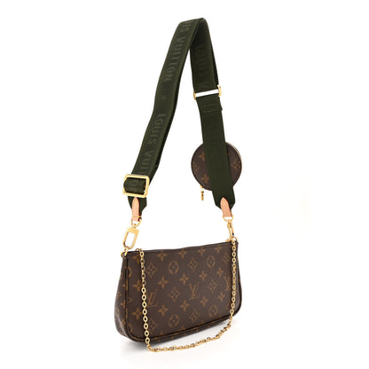 Louis Vuitton Monogram Multi Pochette Accessories Kaki 3 of 12