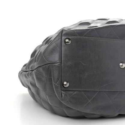 Chanel Calfskin Sloane Square Tote Grey 8 of 12
