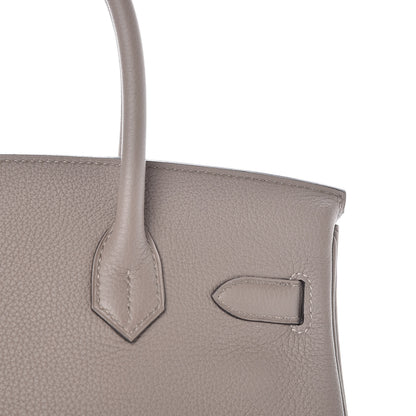 Hermes Togo Birkin 30 Gris Asphalte 28 of 32