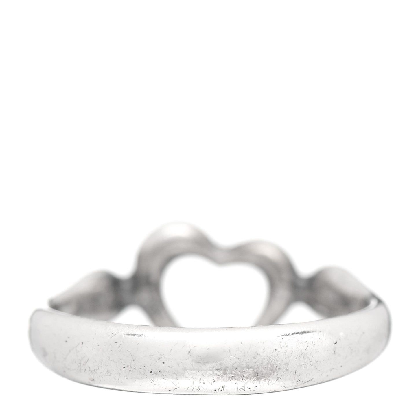Sterling Silver Elsa Peretti Open Heart Ring 50 5.5
