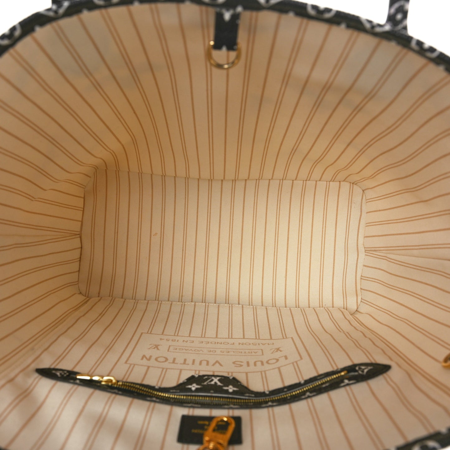 Monogram Giant Jungle Neverfull MM Ivory