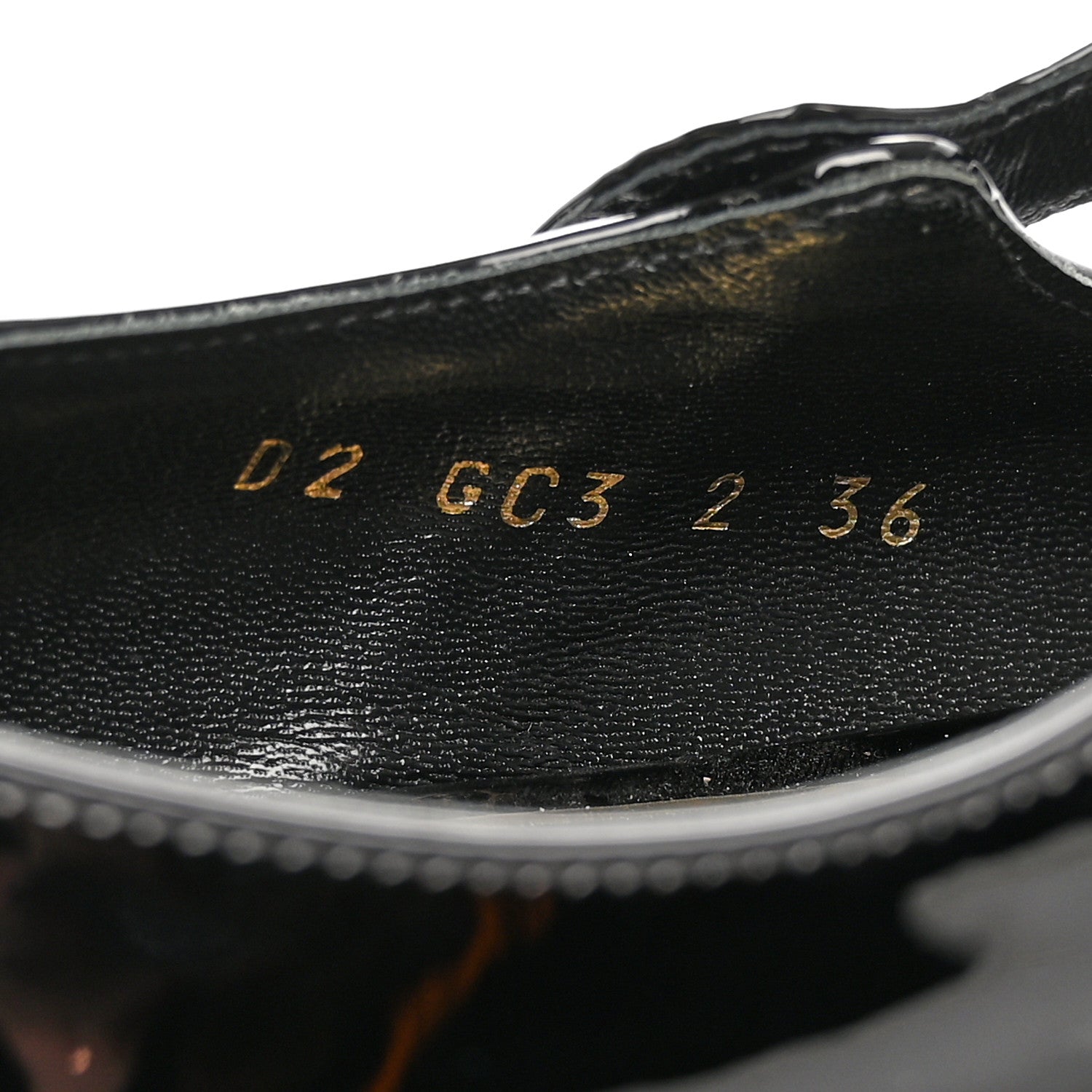 Valentino Garavani Patent Tiptoe Ballerina Flats 36 Black 8 of 12