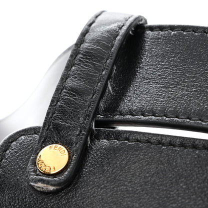 Fendi Vitello Glacier Utility Belt Pouch Black 17 of 21