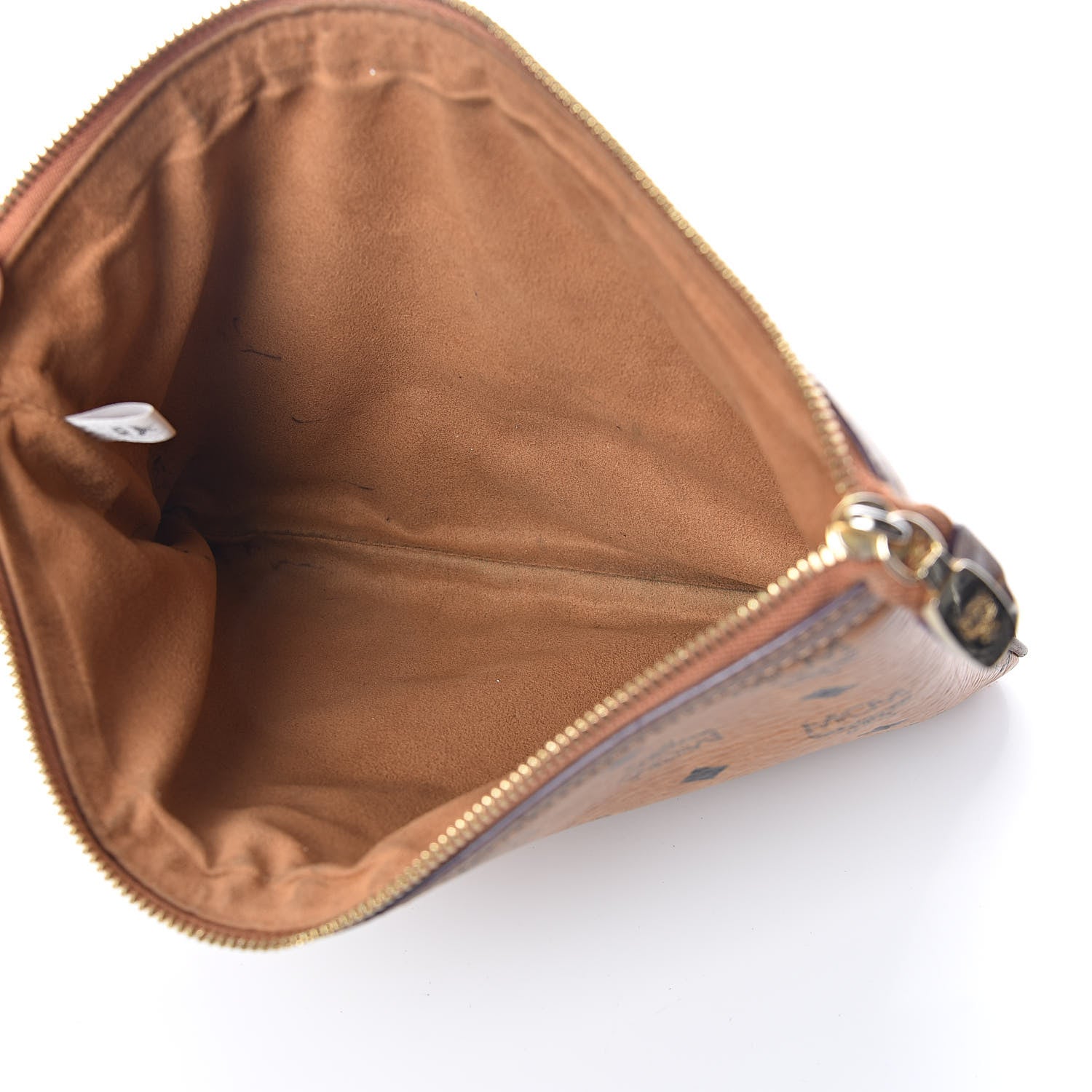 MCM Visetos Medium Liz Reversible Shopper Tote Cognac 19 of 20
