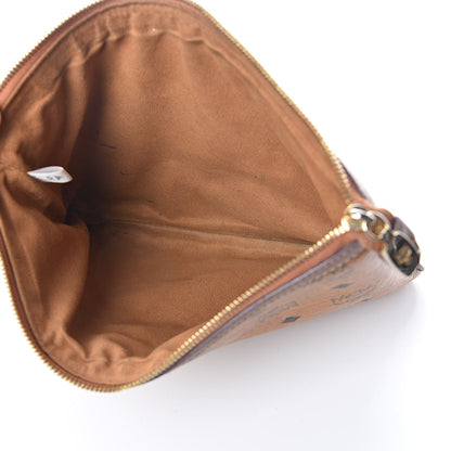 MCM Visetos Medium Liz Reversible Shopper Tote Cognac 19 of 20