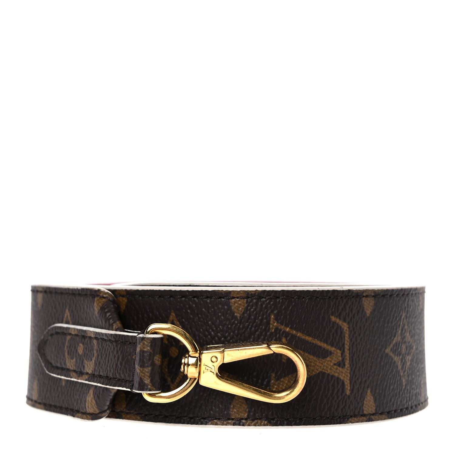 Louis Vuitton Monogram Bandouliere Shoulder Strap Hot Pink 1 of 5
