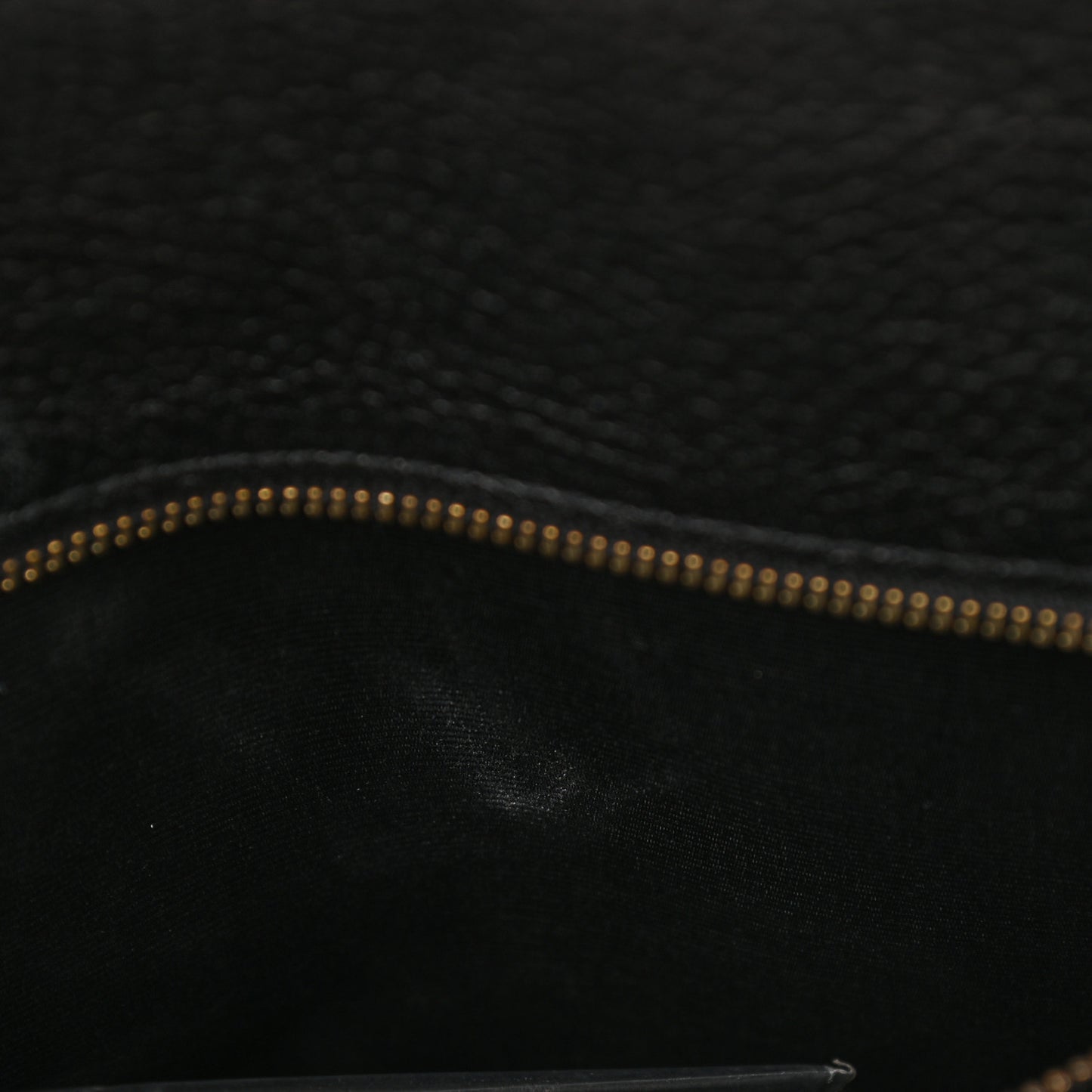 Grained Calfskin Small Sac De Jour Black