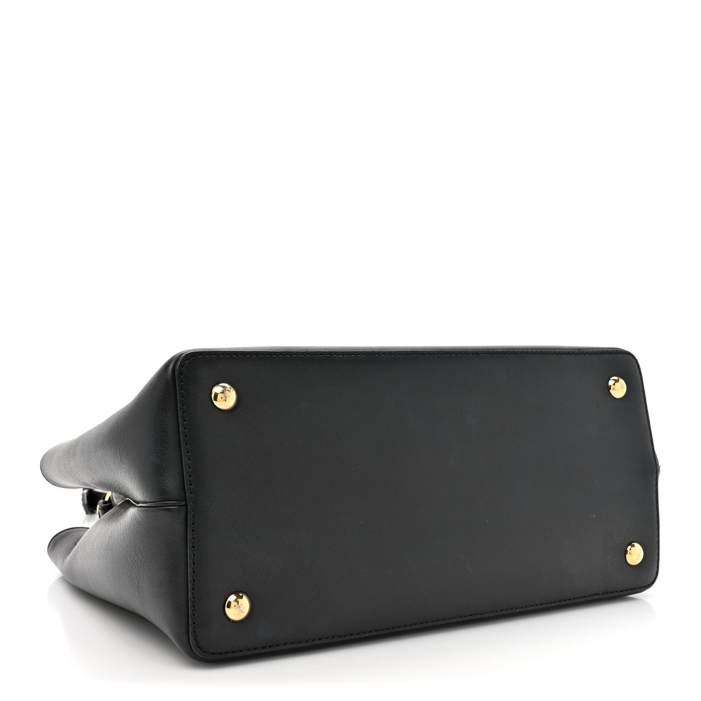 Vitello Dolce Century Petite 2Jours Tote Black Carbone