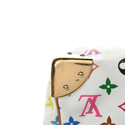 Louis Vuitton Monogram Multicolor Speedy 30 White 13 of 15