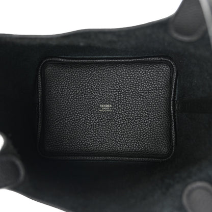 Hermes Taurillon Clemence Picotin Lock 18 PM Black 5 of 11