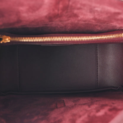Saint Laurent Smooth Calfskin Small Le 5 A 7 Soft Hobo Rouge Legion 5 of 10